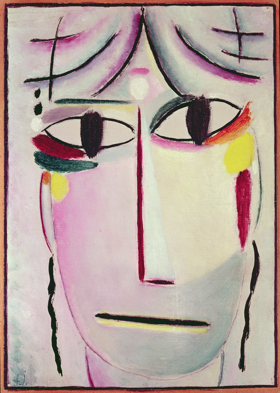 Forløserens ansigt, 1920 af Alexej von Jawlensky