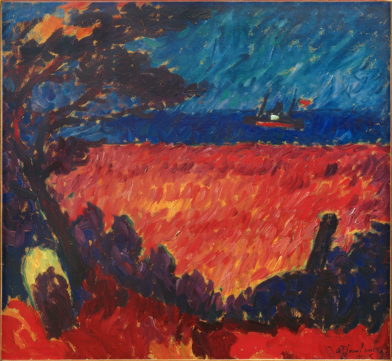 Ved Østersøen af Alexej von Jawlensky