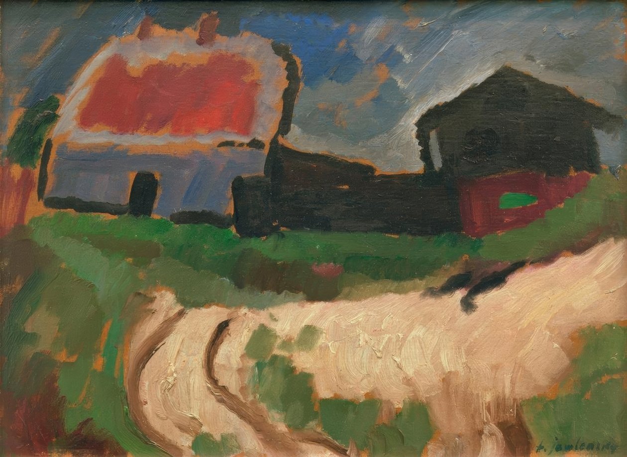 På Darss af Alexej von Jawlensky