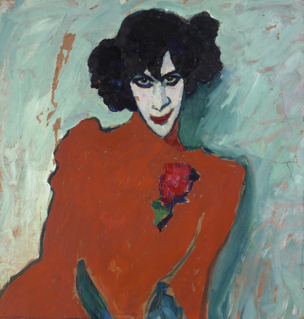 Portræt af danseren Alexander Sacharoff af Alexej von Jawlensky
