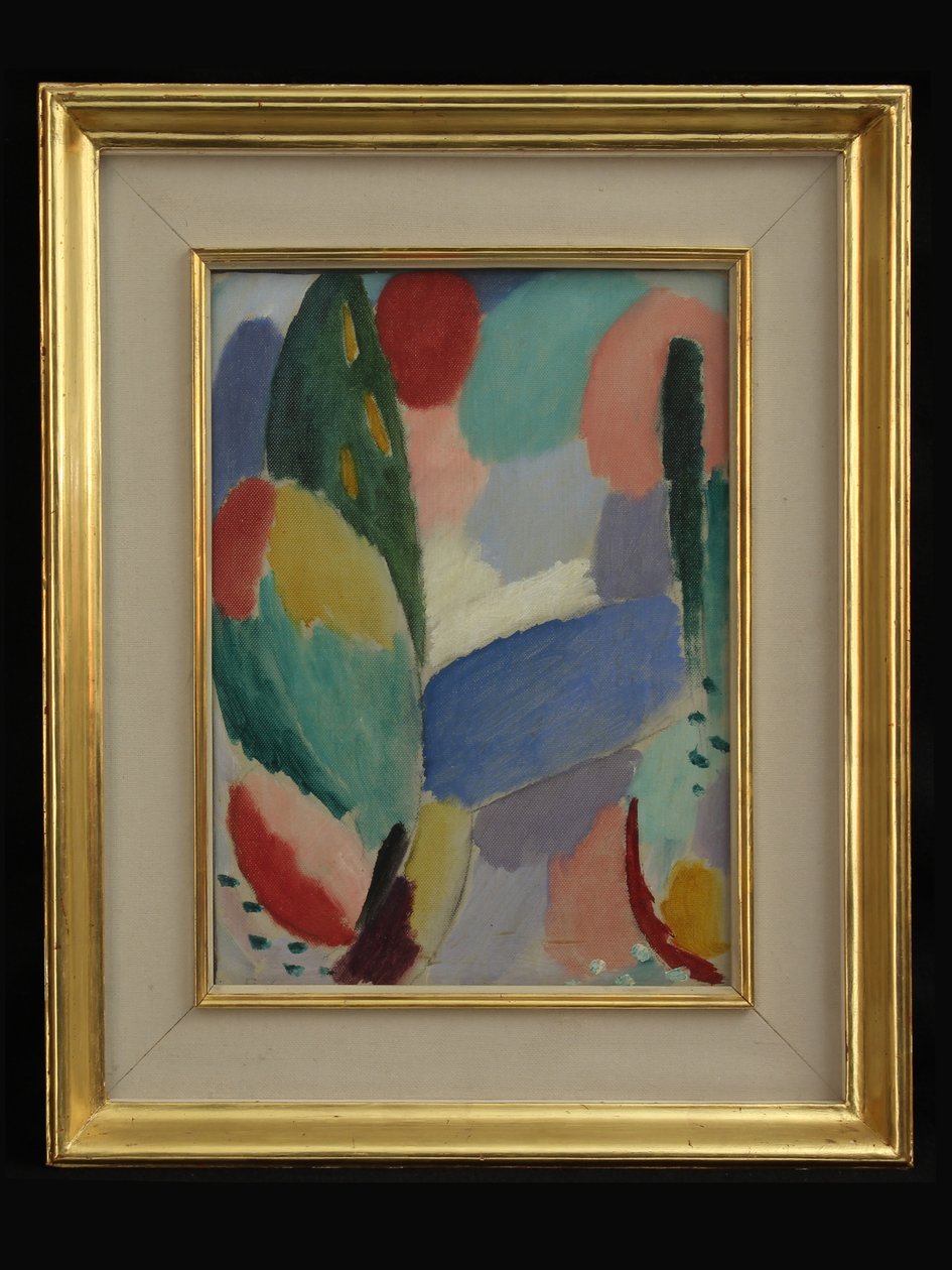 Blue Street, 1916 af Alexej von Jawlensky