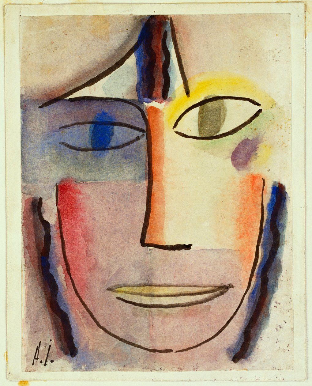 Leder, 1920 af Alexej von Jawlensky