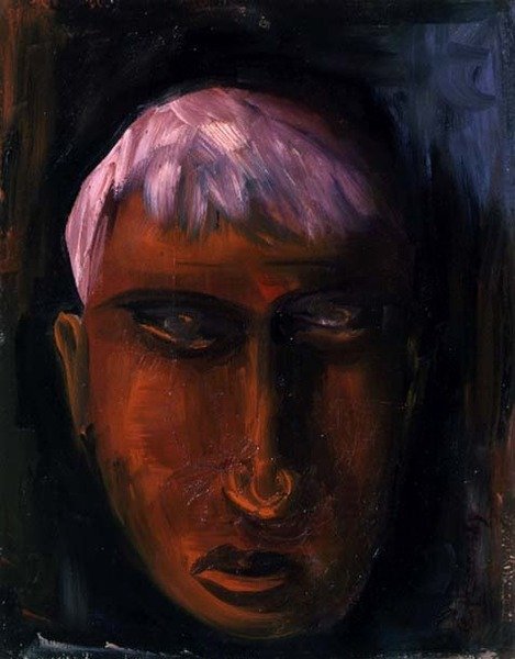 Mands portræt af Alexej von Jawlensky