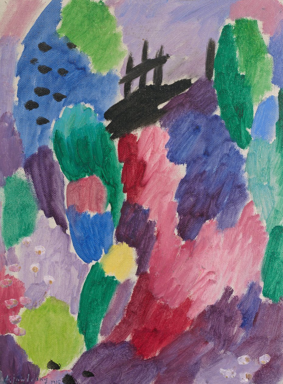 Red Path, St. Prex af Alexej von Jawlensky