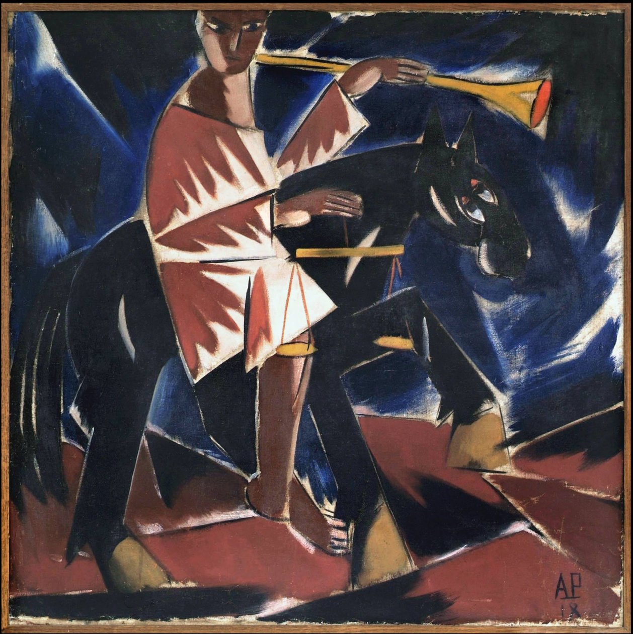 Apokalypse, 1918. af Alexey Alexandrovich Rybnikov