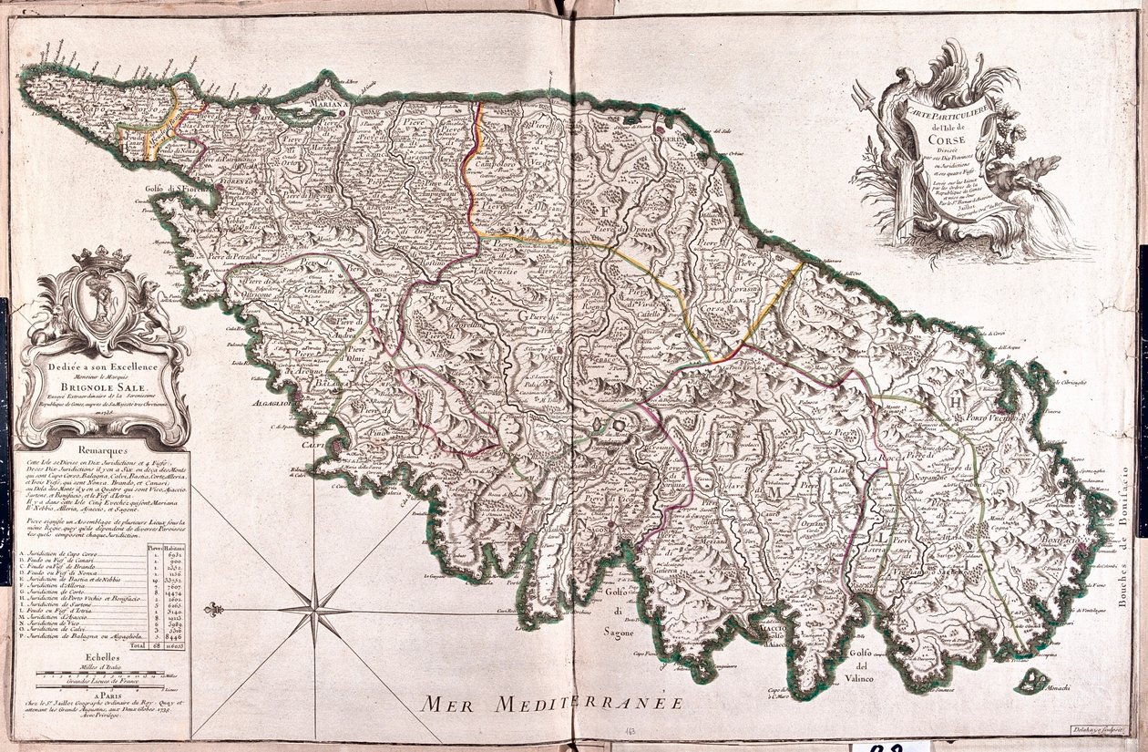 Isle of Course, Frankrig - af A af Alexis Hubert Jaillot