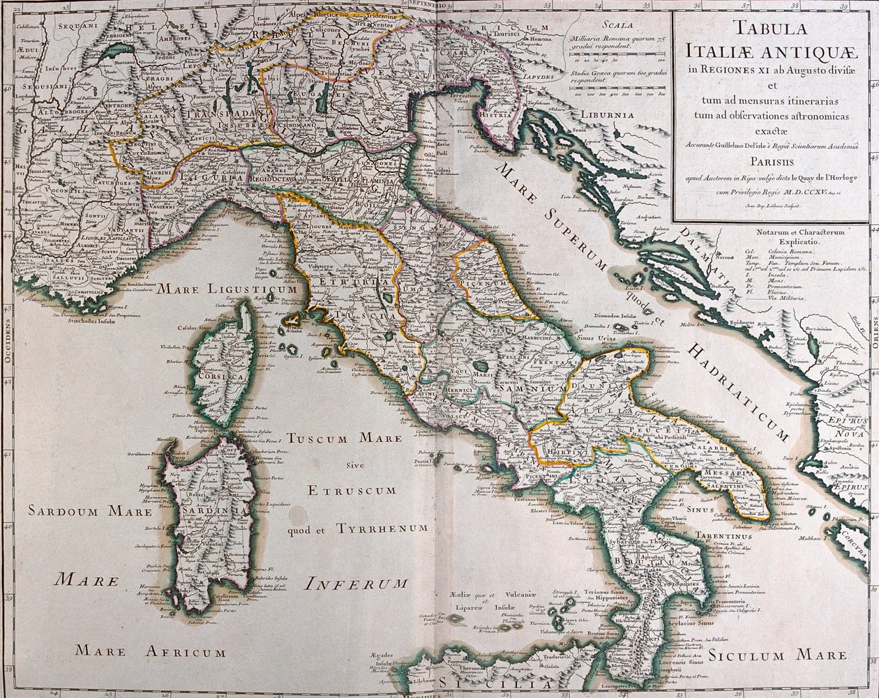 Italien - af A af Alexis Hubert Jaillot