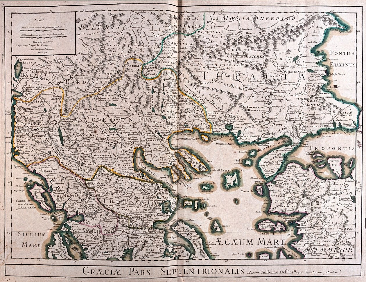 Nordgrækenland - af A af Alexis Hubert Jaillot