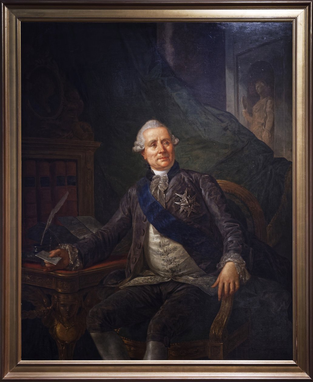 Charles Gravier af Vergennes af Alexis Joseph Mazerolle
