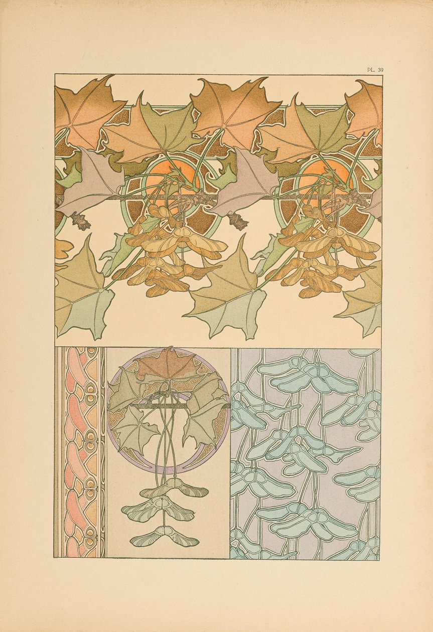 Dekorative dokumenter, 1902. af Alfons Marie Mucha