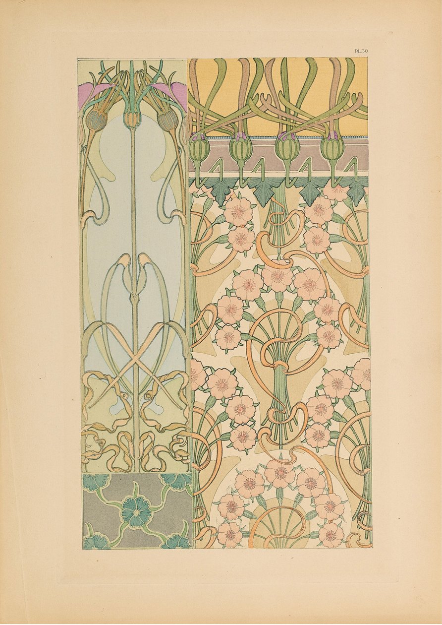 Dekorative dokumenter, 1902. af Alfons Marie Mucha