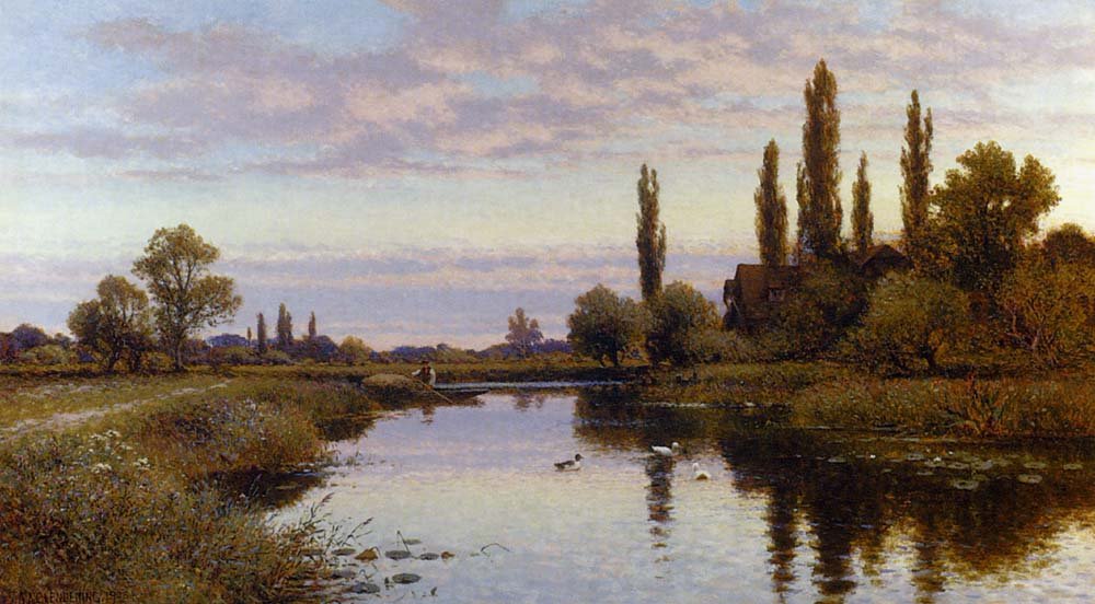 Reed Cutter af Alfred Augustus Glendening