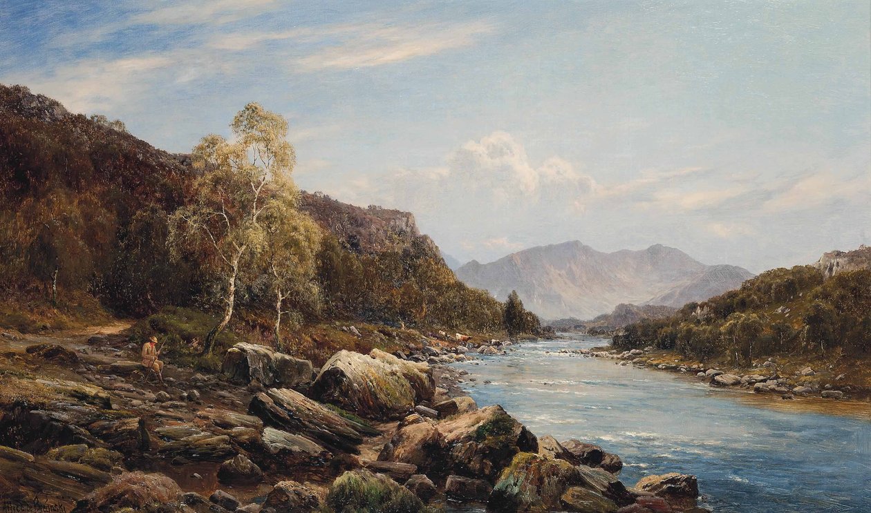 Borrowdale af Alfred de Breanski