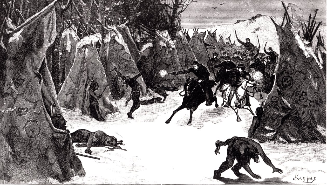 Slaget ved Washita, november 1868, fra 