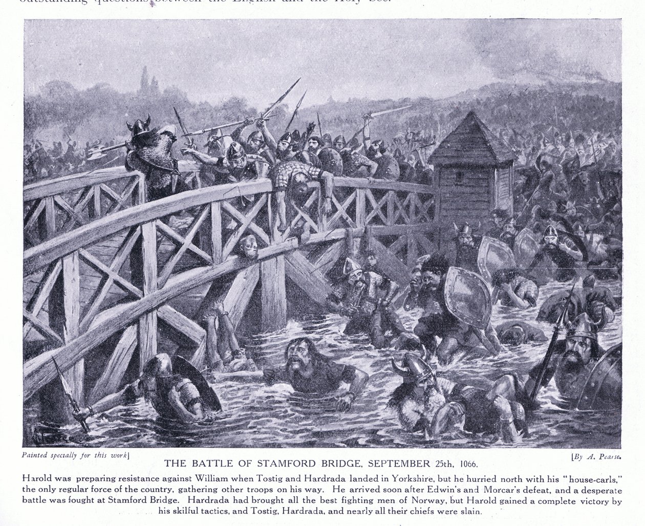 Slaget ved Stamford Bridge AD1066, 1920