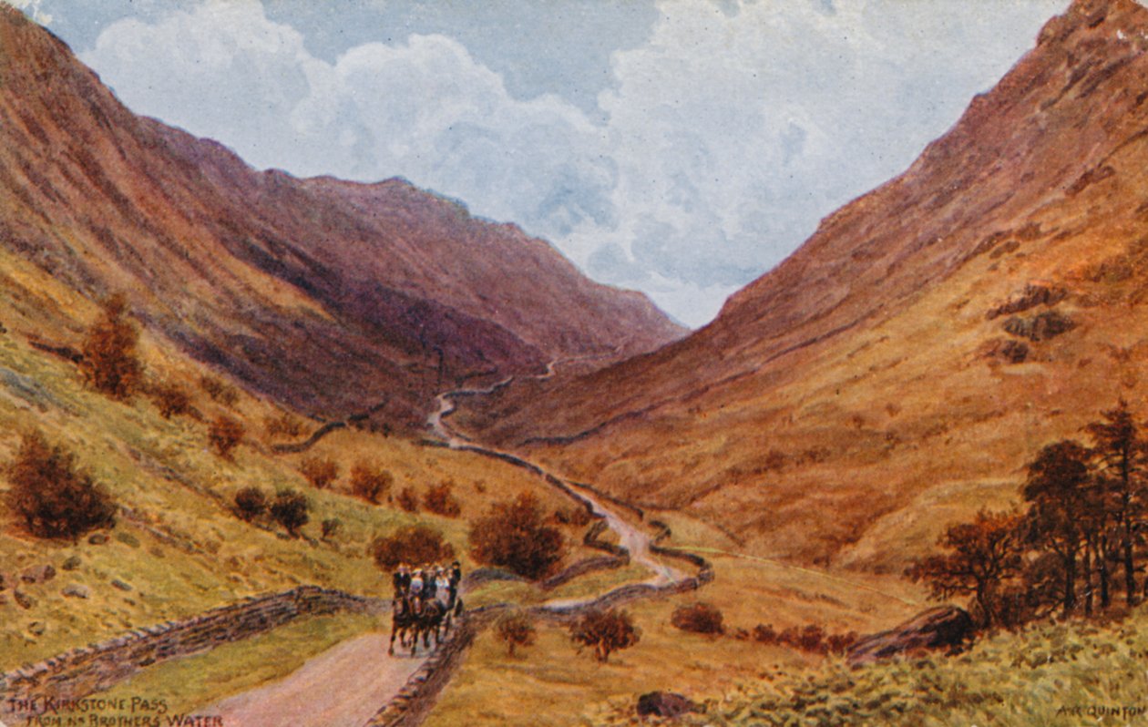 Kirkstone Pass, nær Brothers Water af Alfred Robert Quinton