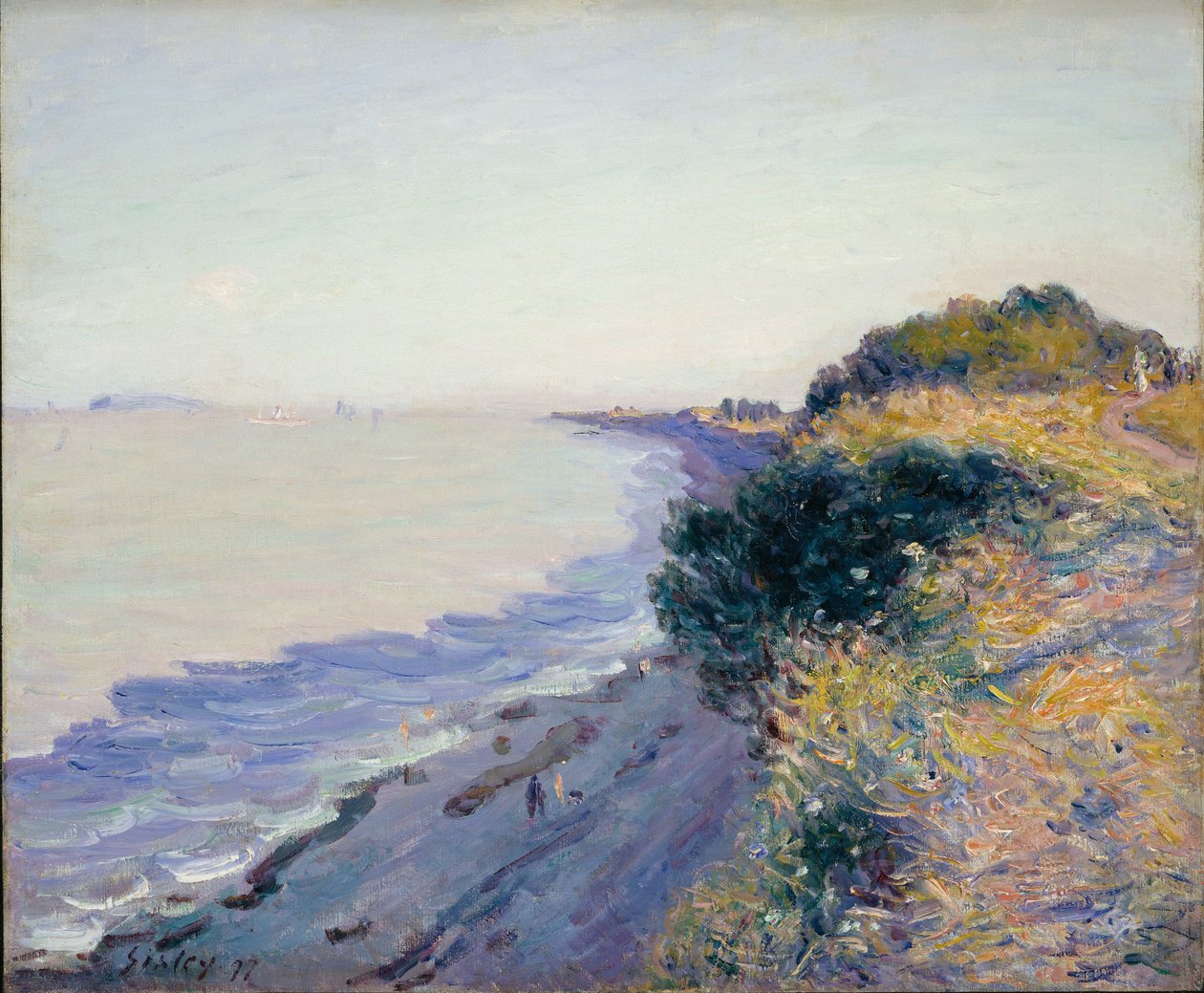 Bristol Channel, Aften, 1897 af Alfred Sisley