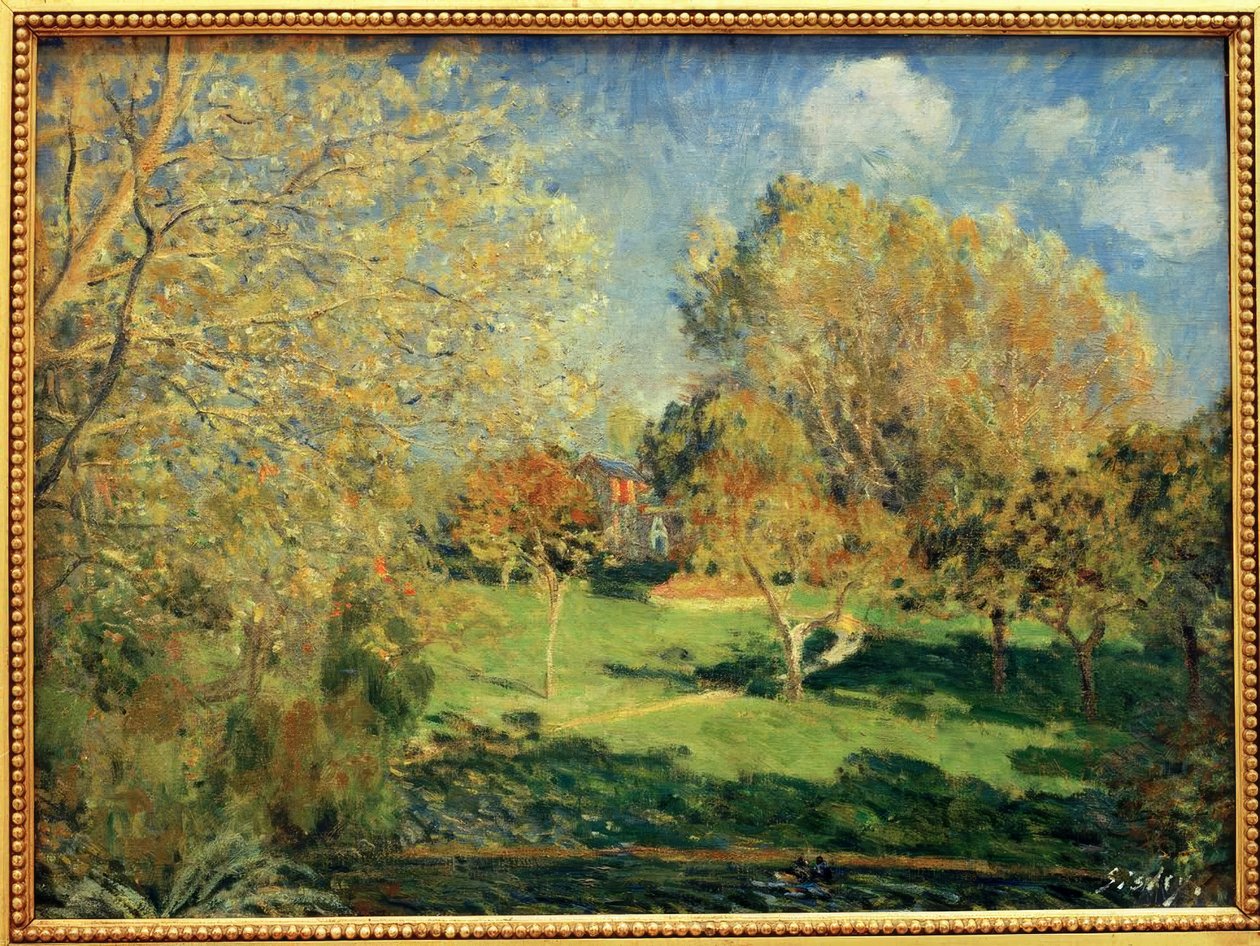 Hoschede-haven af Alfred Sisley