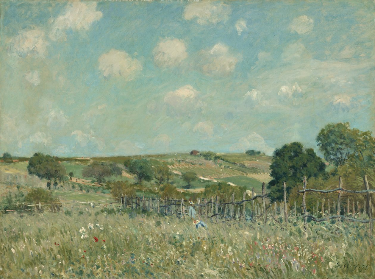 Eng, 1875 af Alfred Sisley