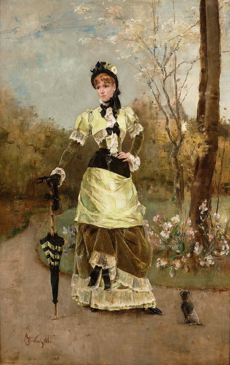 Parisaren af Alfred Emile Stevens
