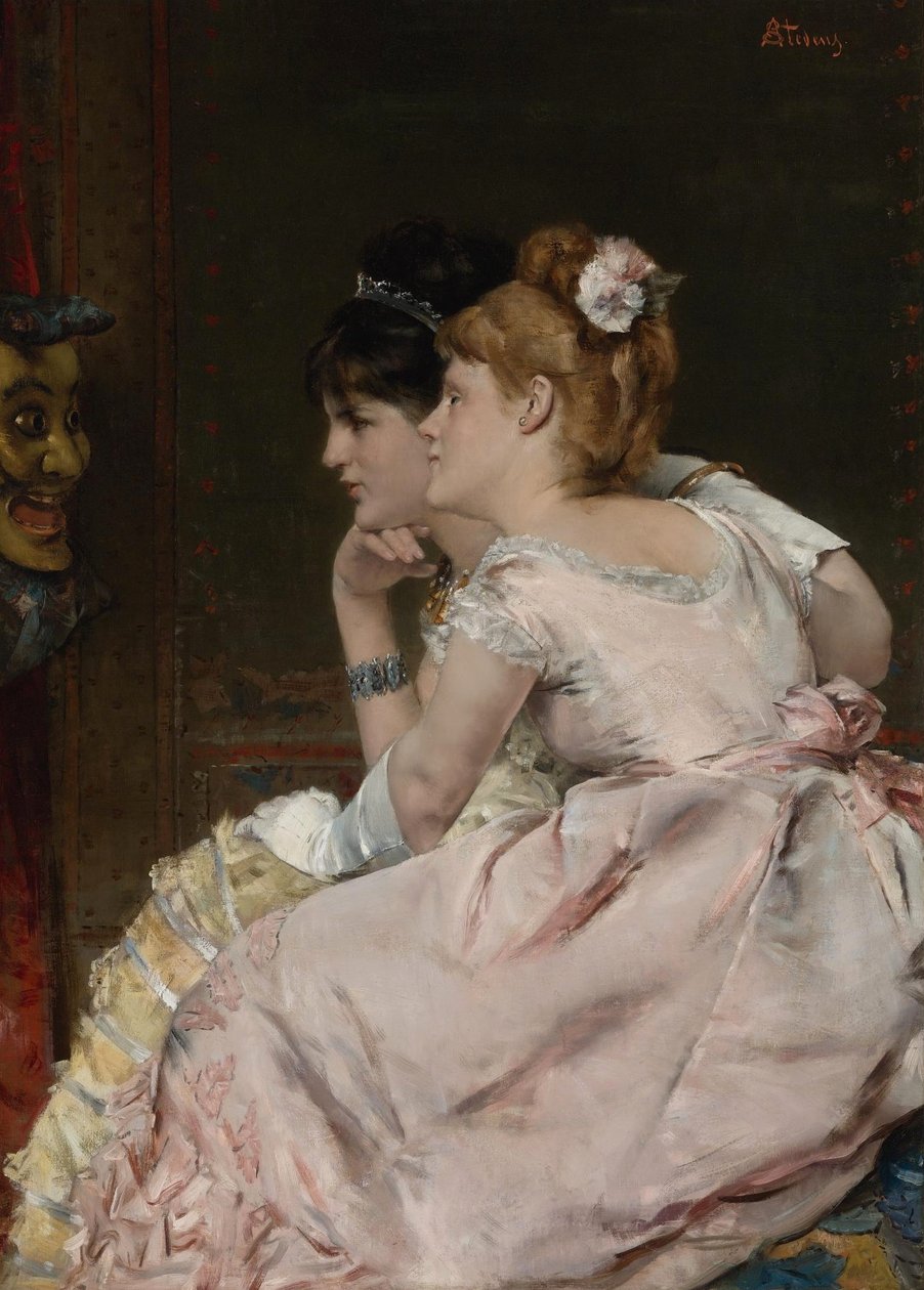Den japanske maske af Alfred Emile Stevens