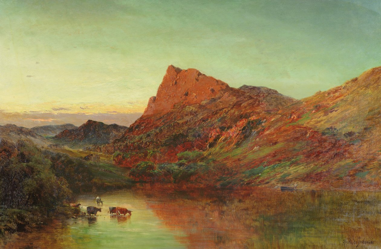 Dolwyddelan af Alfred de Breanski