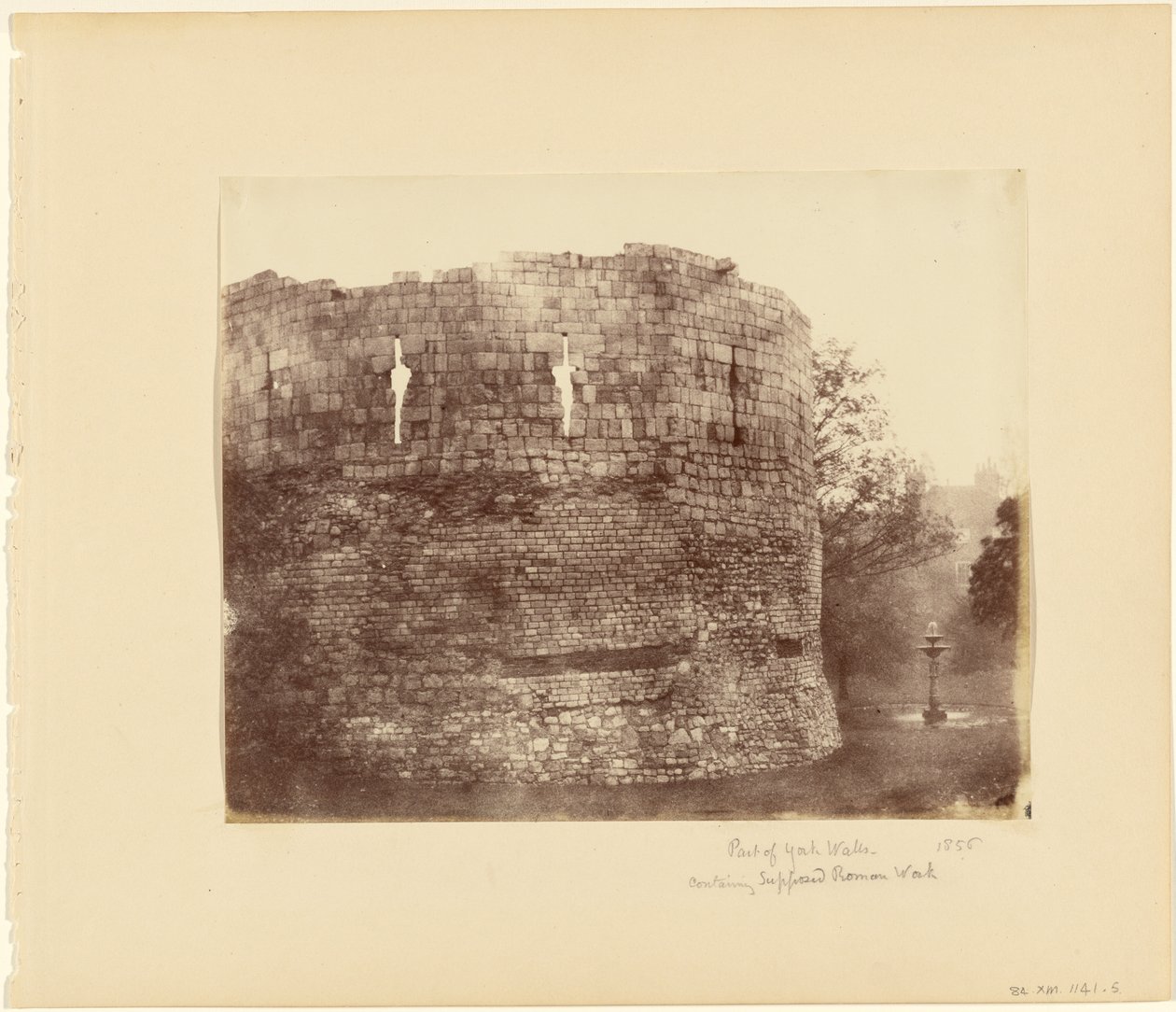 En del af Yorks mure af Alfred Capel Cure