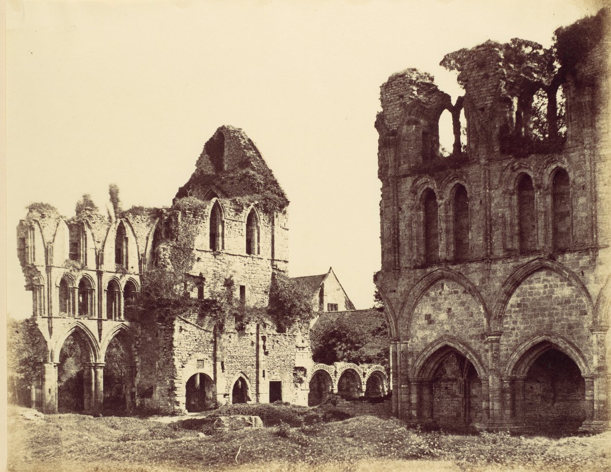 Wenlock Abbey, 1858. af Alfred Capel Cure