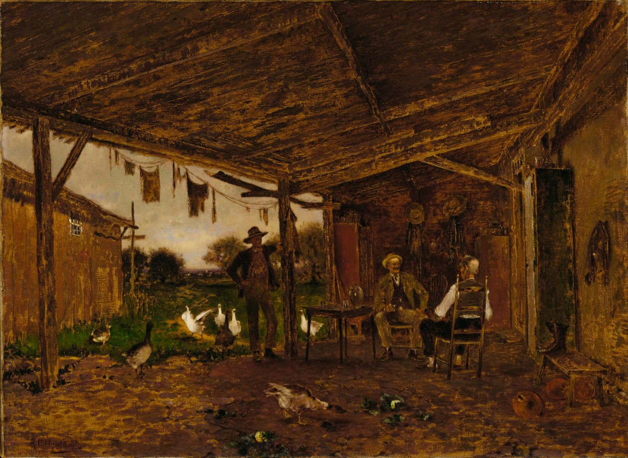 Venlige naboer af Alfred Cornelius Howland