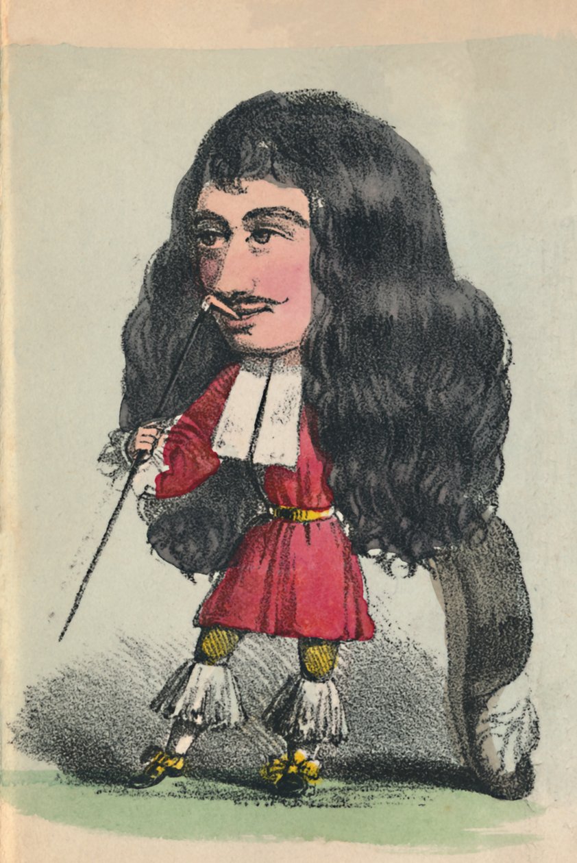 Charles II, 1856 af Alfred Crowquill