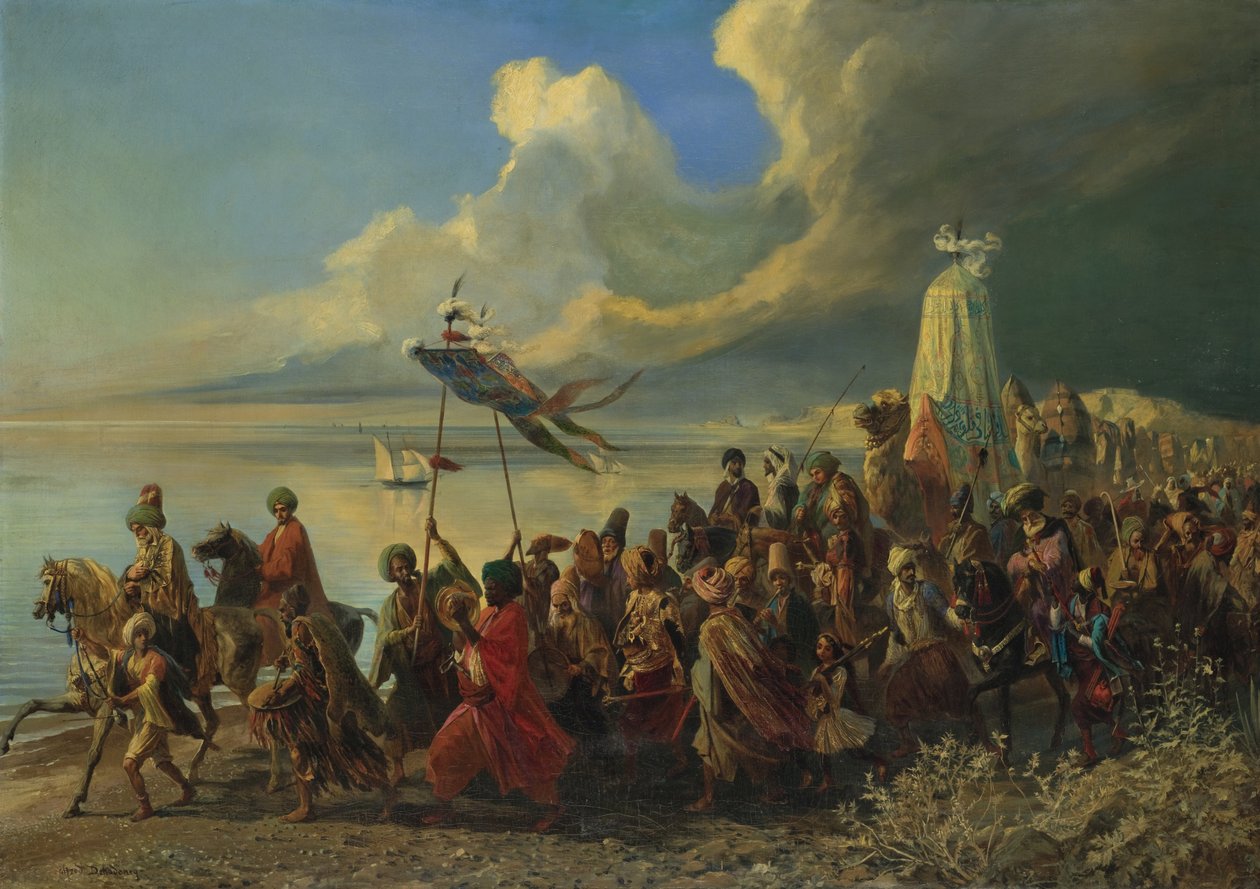 Hajj af Alfred Dehodencq
