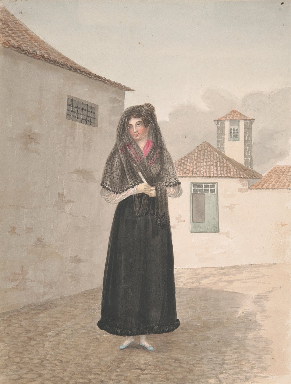Dame kirkekjole af Alfred Diston