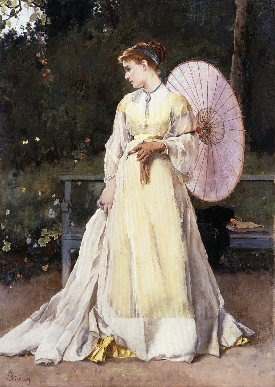 På landet, c.1867 af Alfred Emile Stevens