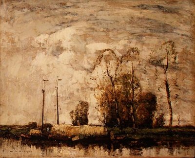 hollandske kanal af Alfred Gibson William
