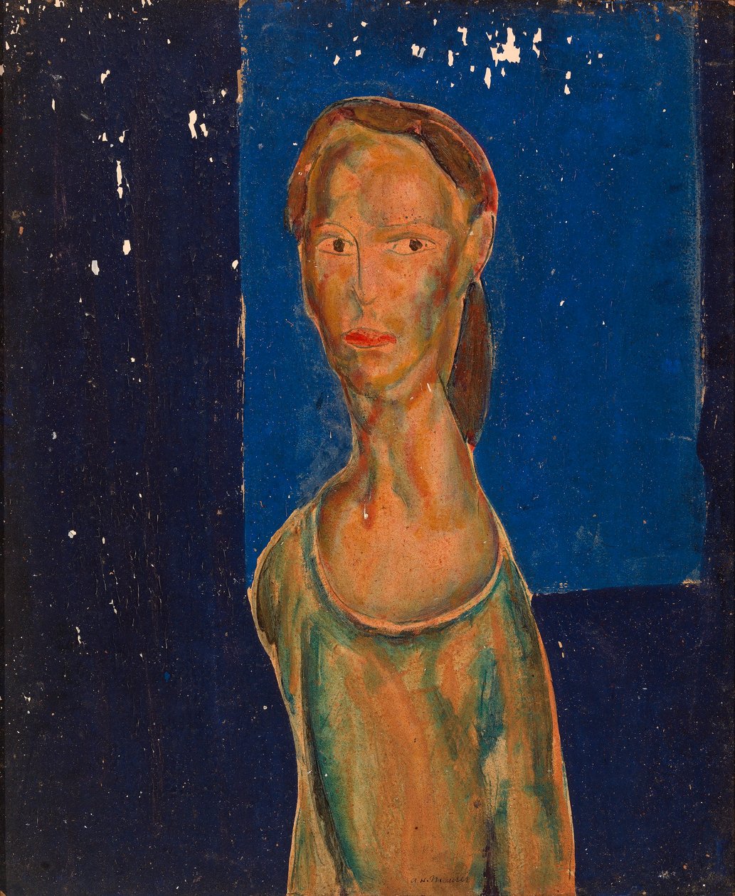 Portræt af en kvinde af Alfred H. Maurer