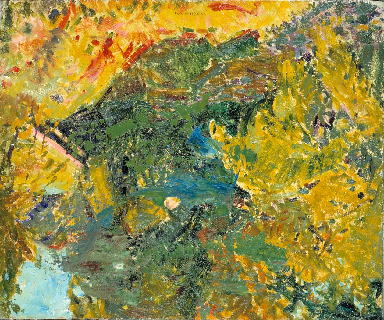 Landskab, ca. 1925. af Alfred Henry Maurer