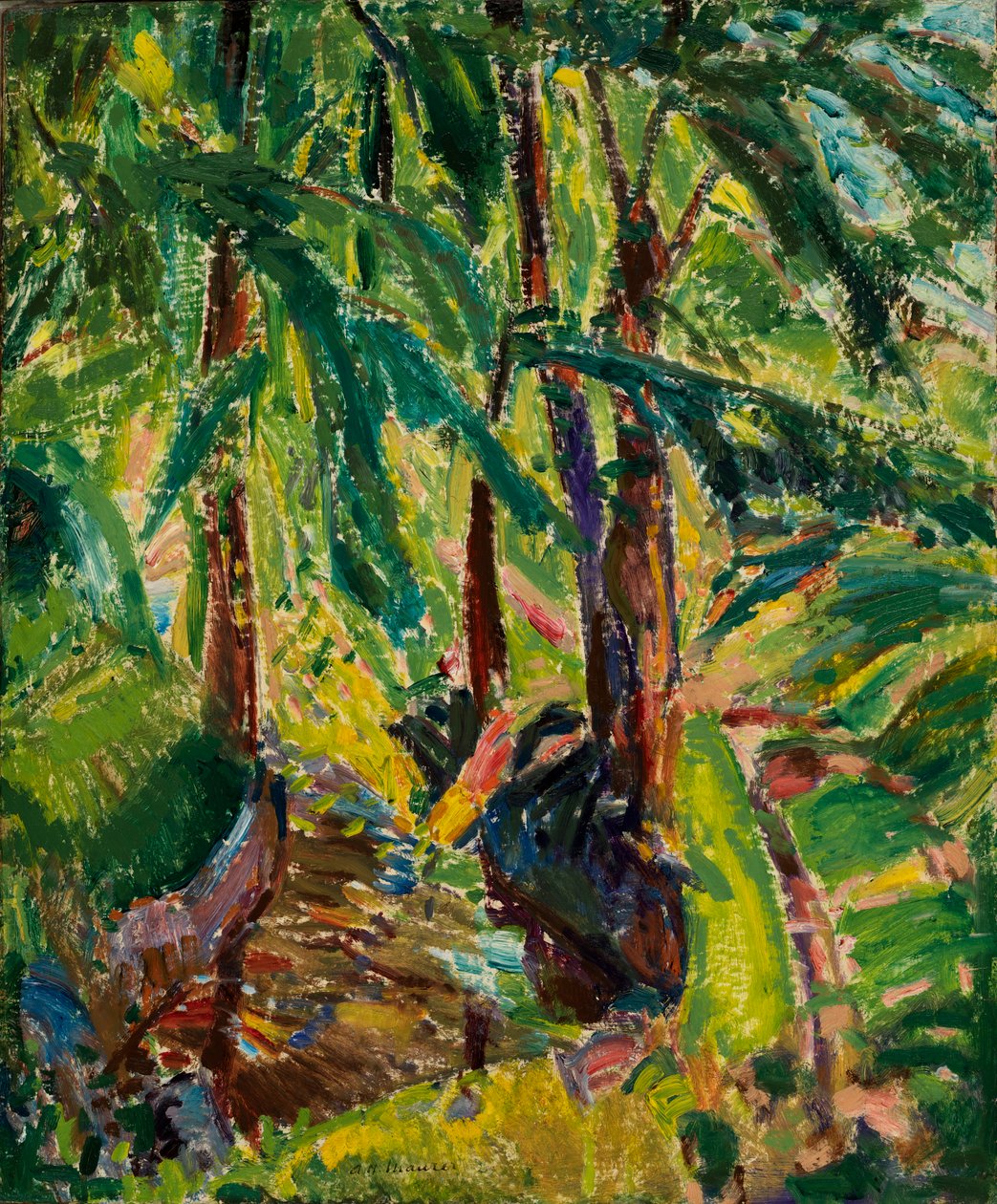 Landskab, ca. 1925. af Alfred Henry Maurer