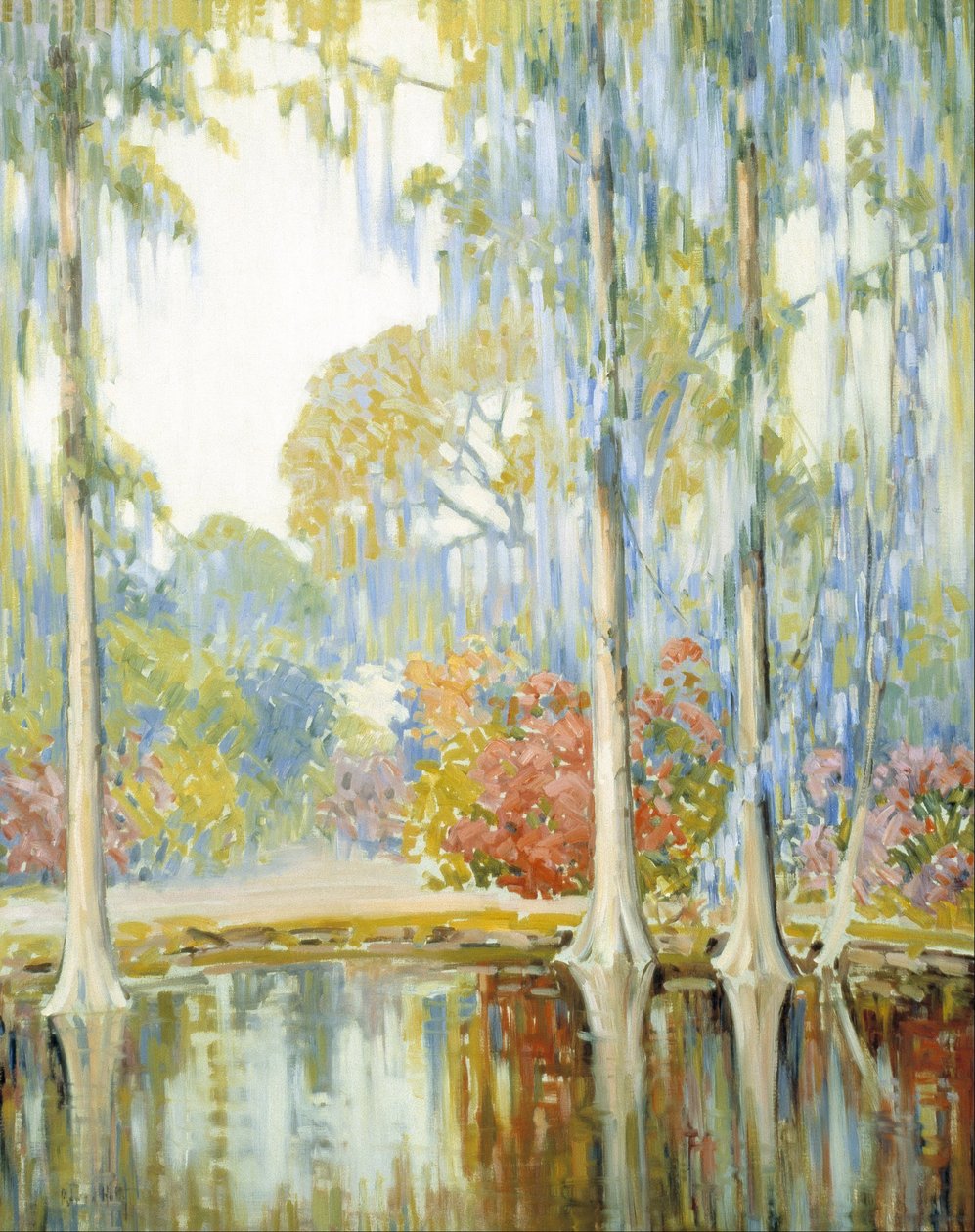 Magnolia Haver af Alfred Hutty