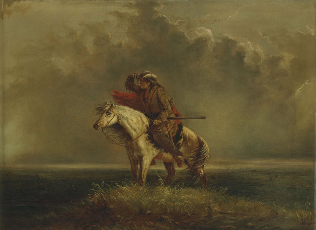 Det forsvundne Grønhorn af Alfred Jacob Miller