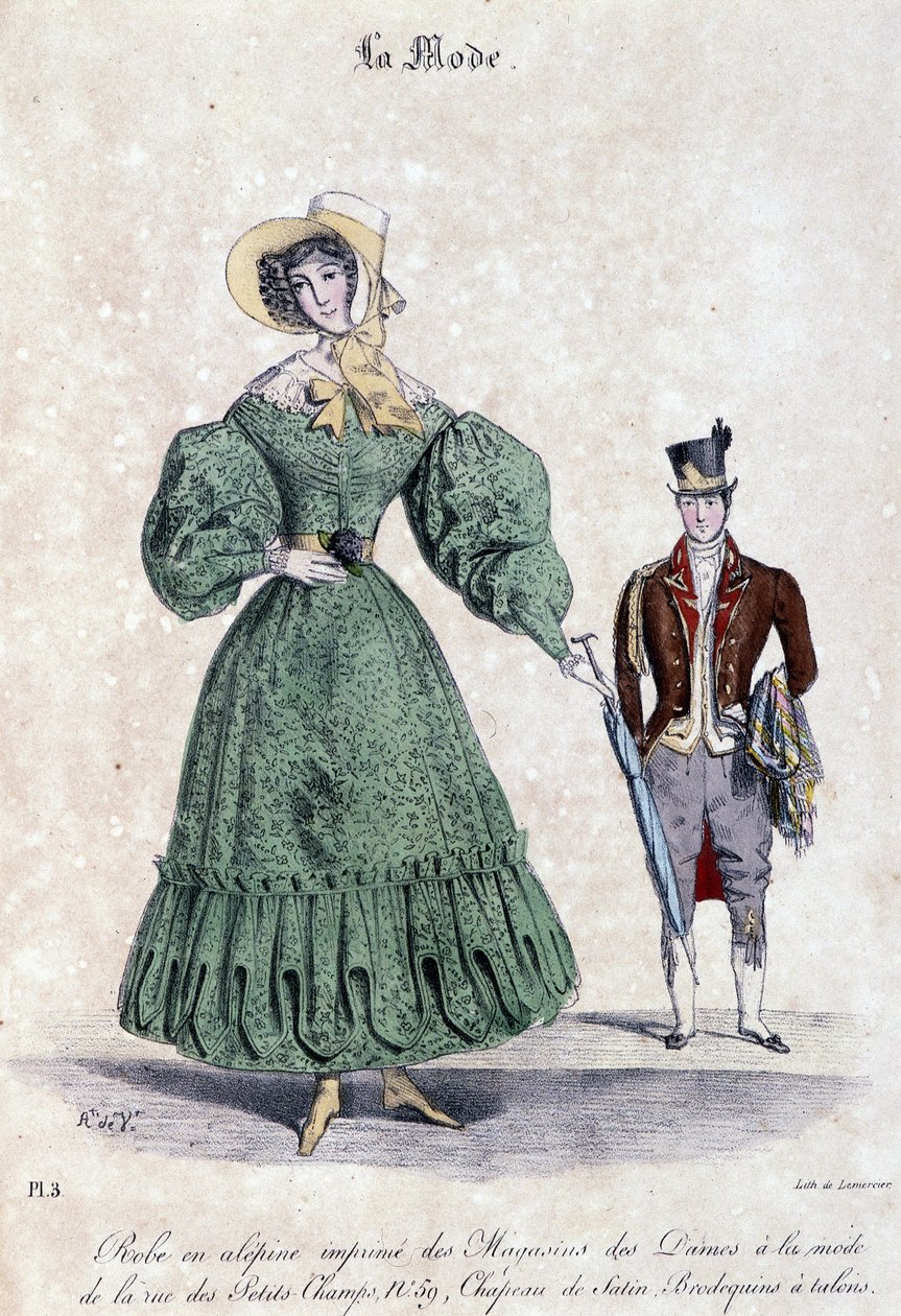 Feminin og maskulin mode af Alfred Leon Lemercier