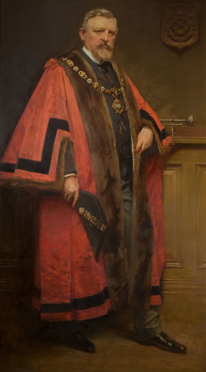Portræt af Alderman John Townsend, 1902. af Alfred Priest