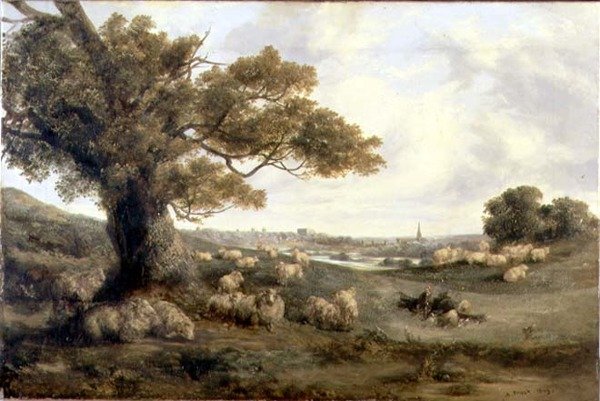 Udsigt over Norwich af Alfred Priest