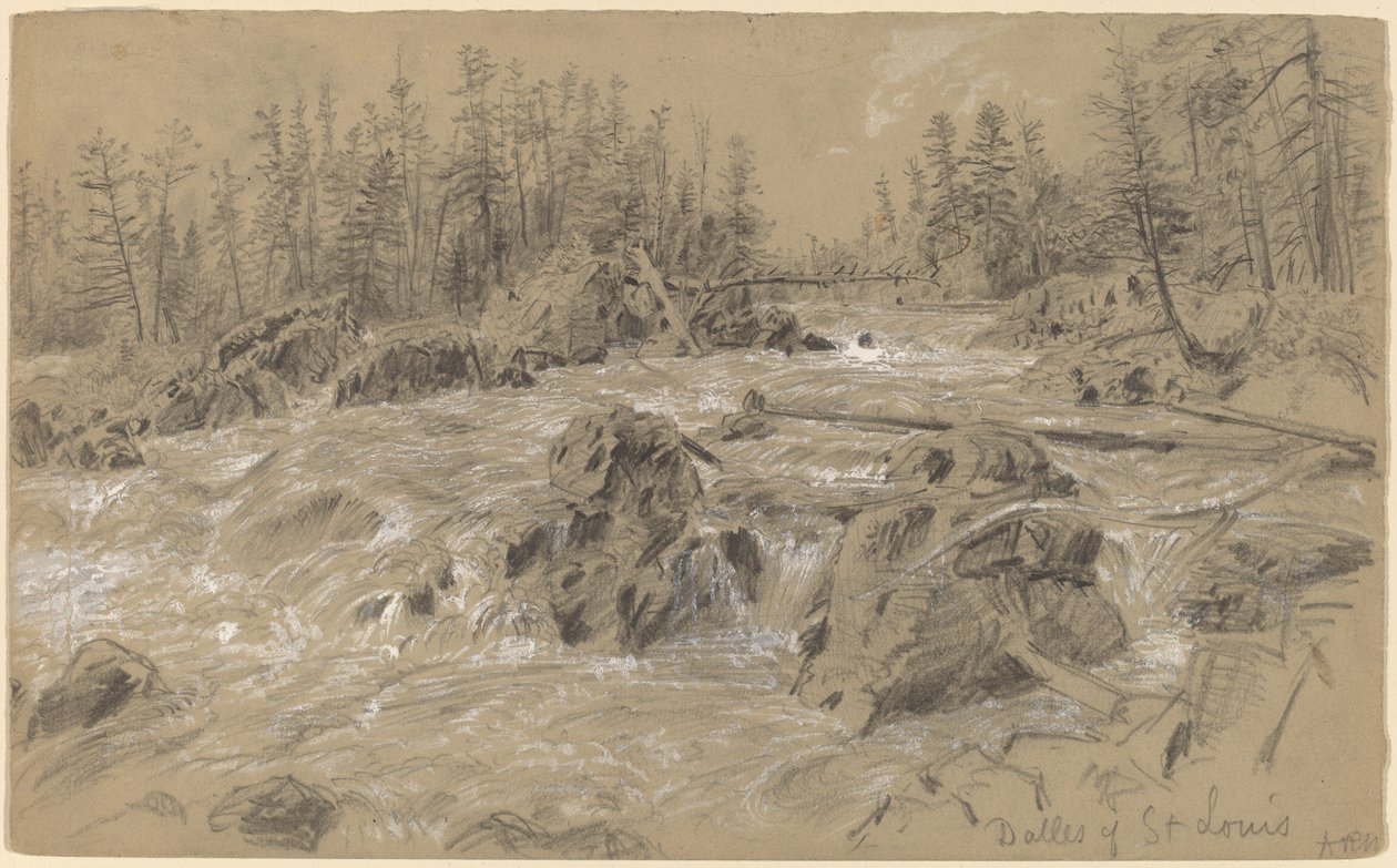 Dalles af St. Louis af Alfred R. Waud