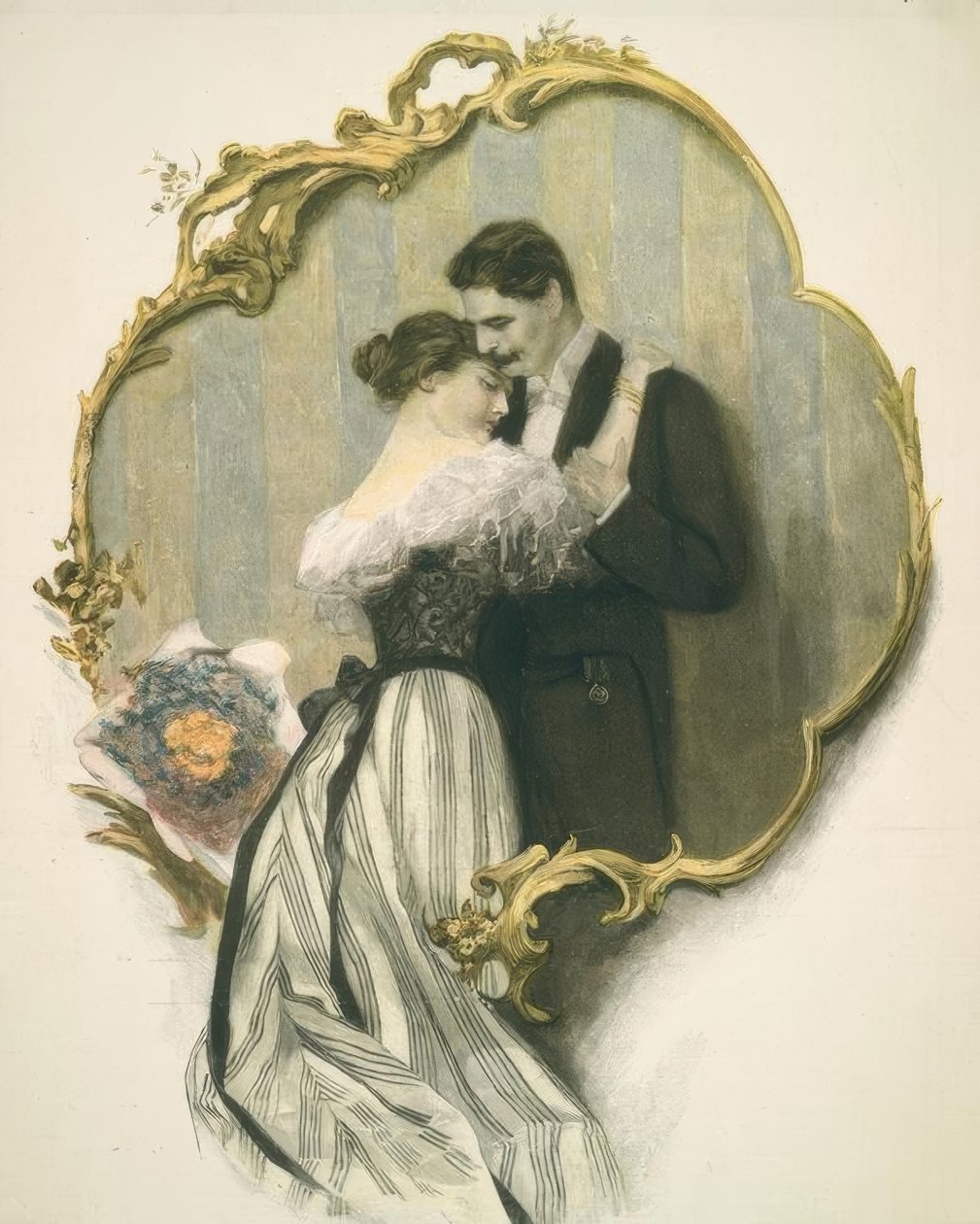 Forlovelseskysset af Alfred Schwarz
