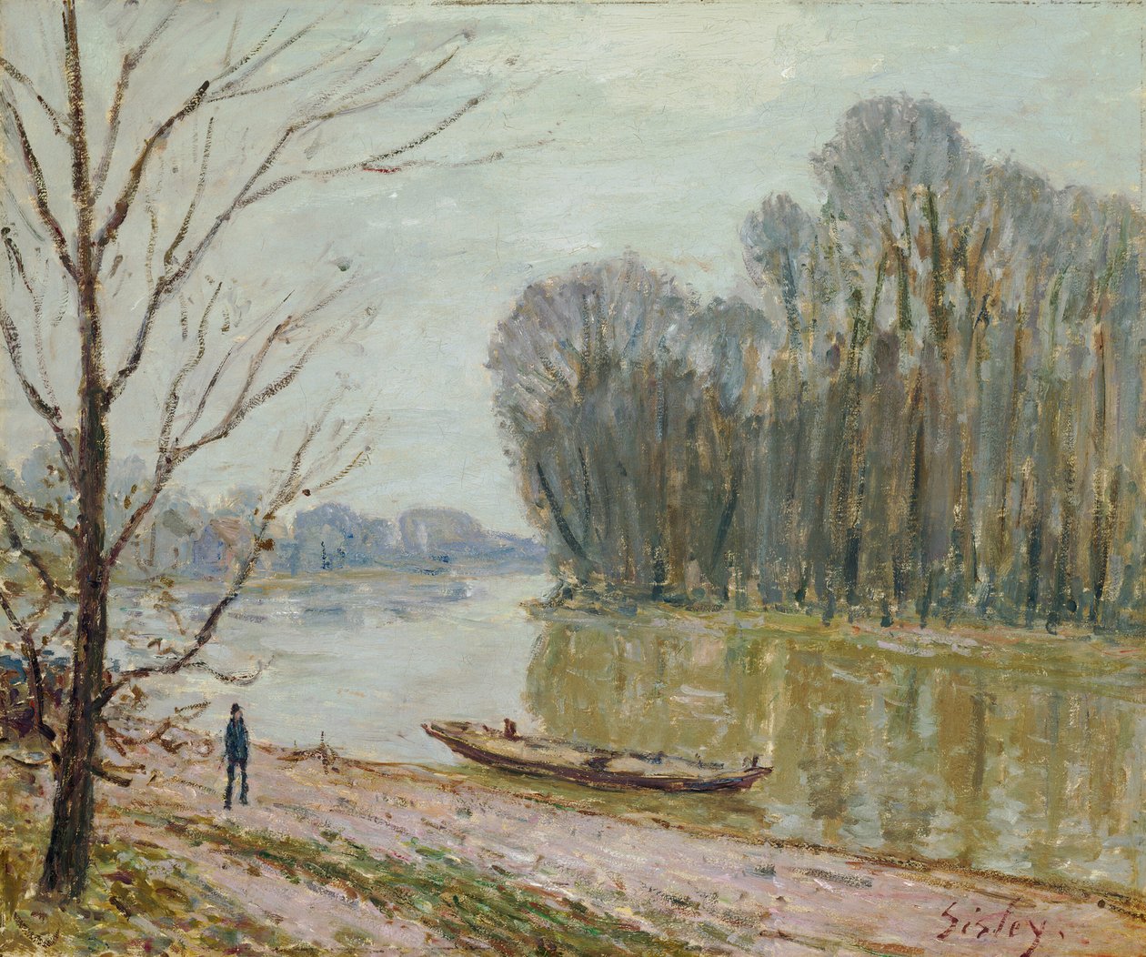 Loire, 1896. af Alfred Sisley