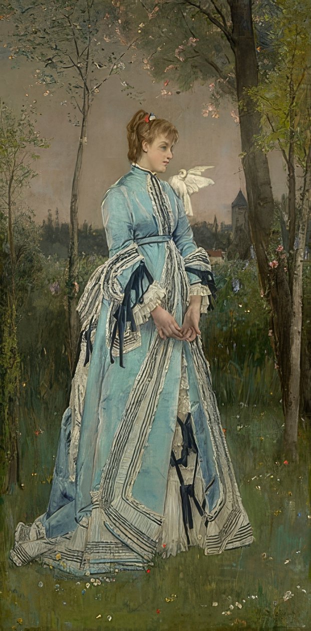 Forår. 1877 af Alfred Emile Stevens
