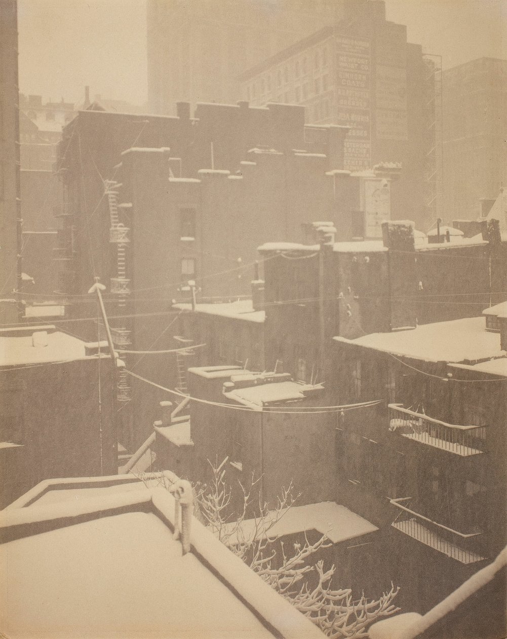 Fra bagvinduet 291, 1915. af Alfred Stieglitz