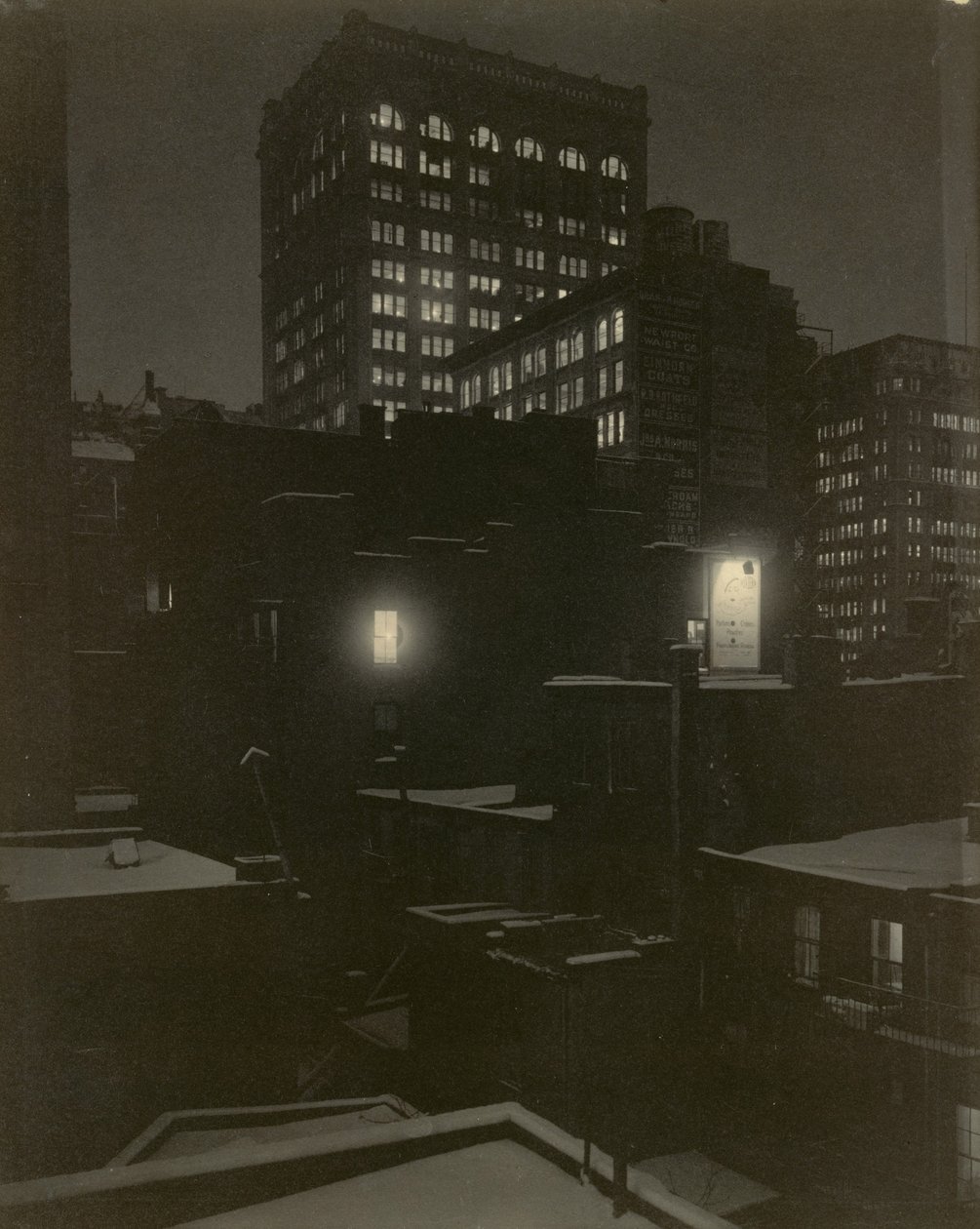 Fra bagvinduet - 291 af Alfred Stieglitz
