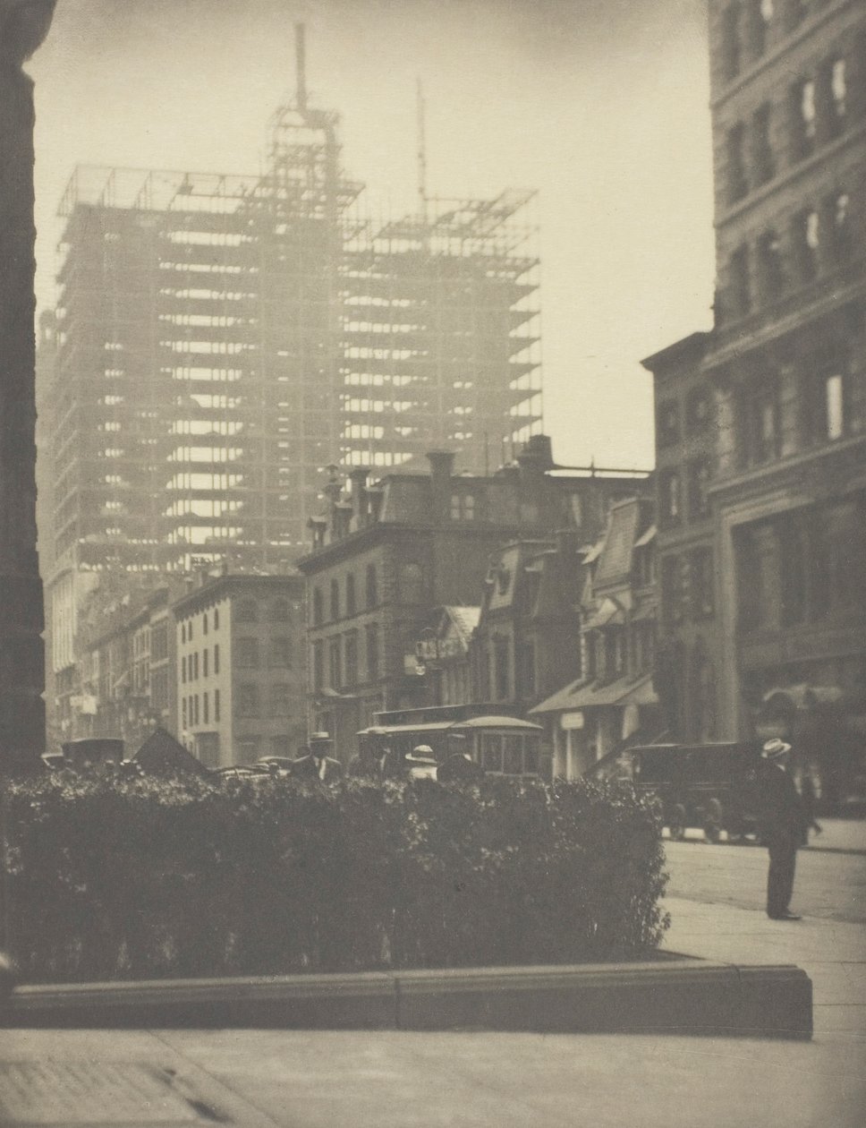 Gamle og New York, 1910. af Alfred Stieglitz