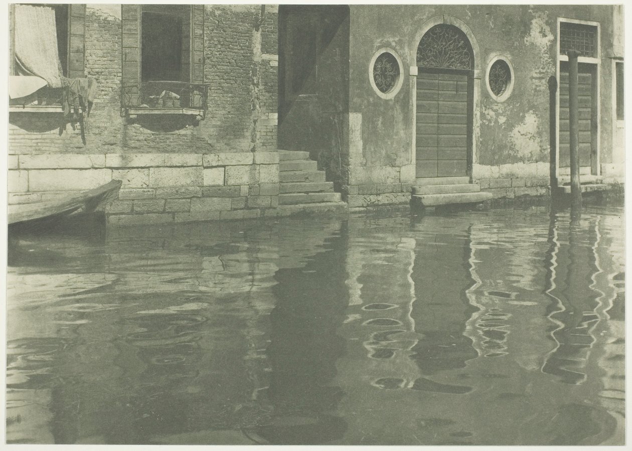 Refleksioner - Venedig af Alfred Stieglitz